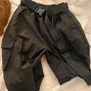 Zaful black “jogger” pants